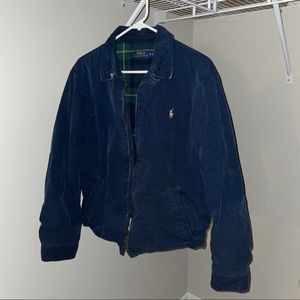 Navy Blue Polo Jacket